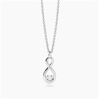 Collana Mabina Donna in Argento Diamante Lab Grown 553919
